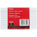 Coolcrafts 3 in. X 5 in. White Ruled Index Cards - White - 3in. x 5in., 100PK CO3551312